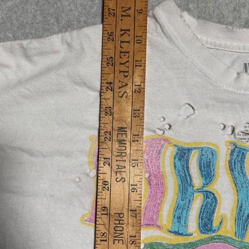 Nirvana Nevermind Holes White T Shirt Size S - Picture 4 of 6